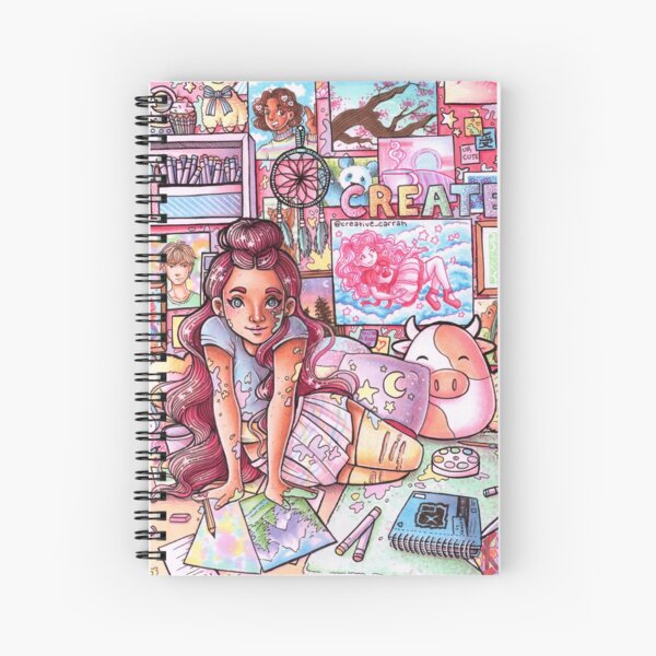 Pastel Room Spiral Notebook