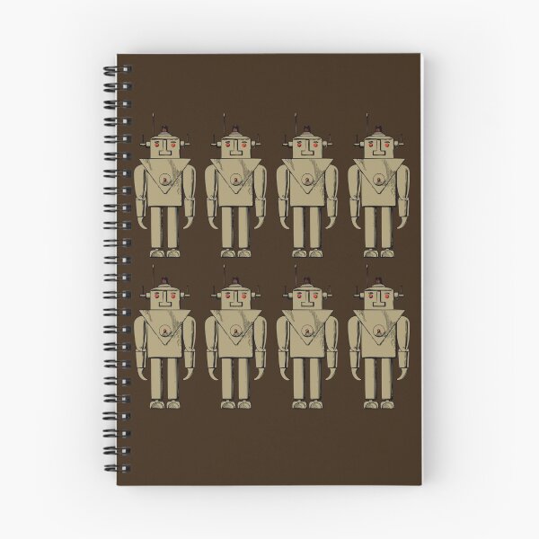 Item preview, Vintage Robot Army by Chillee Wilson designed and sold by ChilleeWilson.