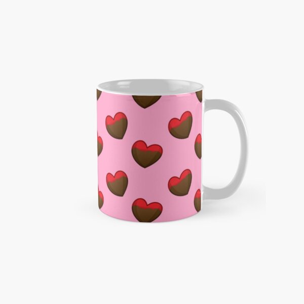 Chocolate Dipped Heart Classic Mug