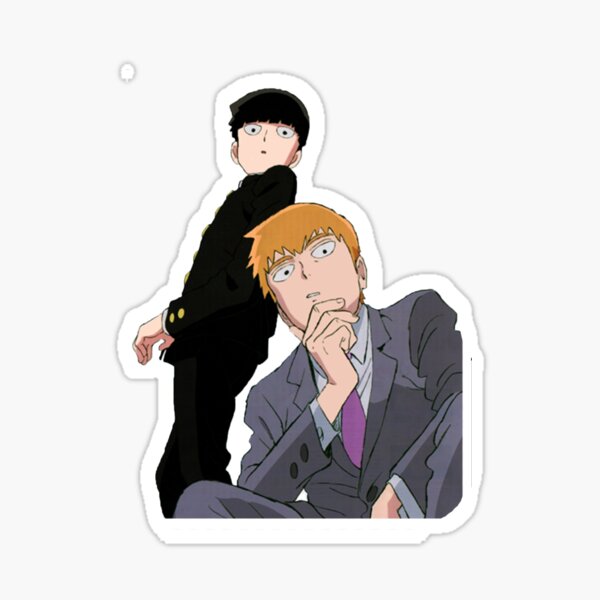 Mob and Reigen Sticker