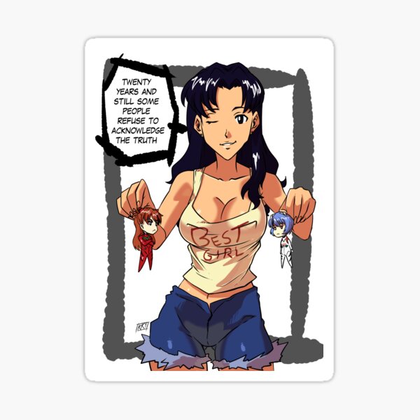 Misato Sticker