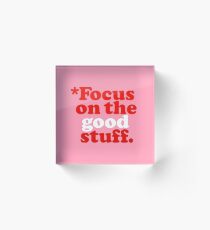 focus Acrylic Block