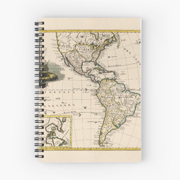 Item preview, Map of North and South America (1787) designed and sold by allhistory.