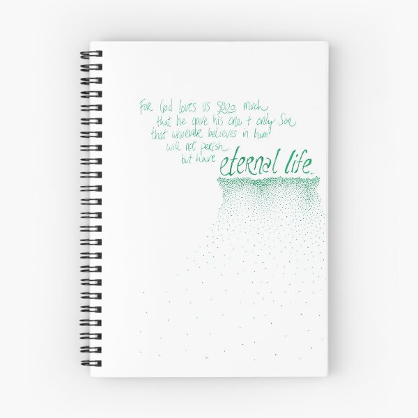 Item preview, John 3:16 Eternal Life designed and sold by PricklyPearfect.