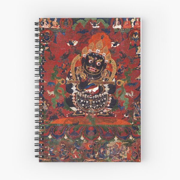 Item preview, Mahakala, Protector of the Tent (Tibetan Buddhism, Restored Artwork) designed and sold by PromoteProgress.