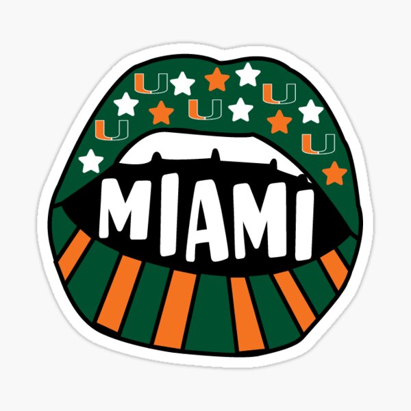 University Of Miami Stickers | Redbubble