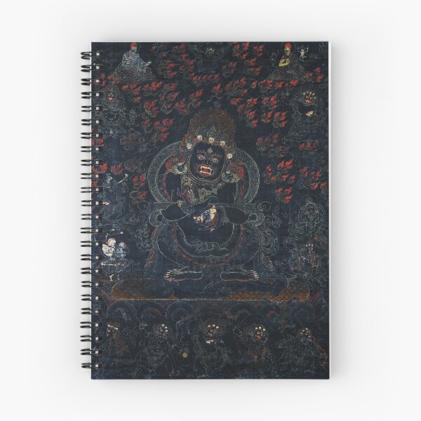 Item preview, Mahakala, Protector of the Tent (Tibetan Buddhism, Restored Artwork) designed and sold by PromoteProgress.