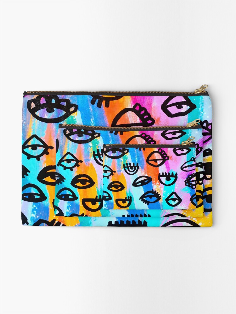 Alternate view of I see you! Zipper Pouch