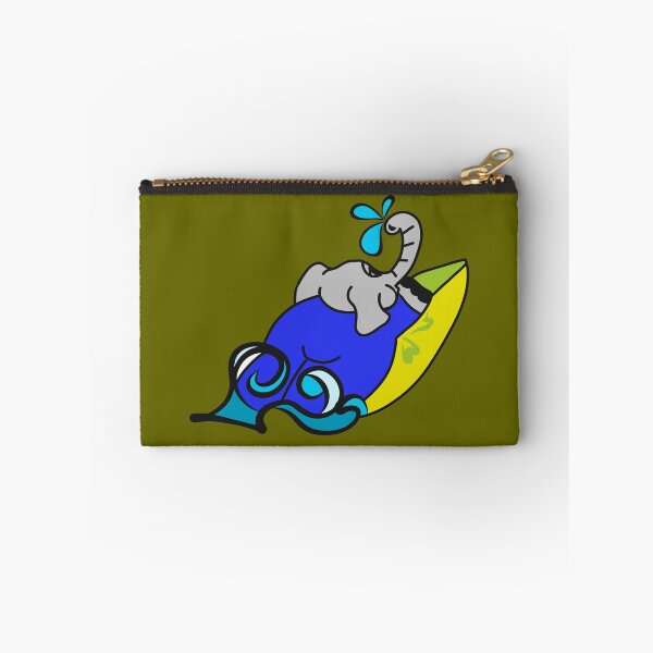 Item preview, Surfing elephant 4 designed and sold by ALEFANTICA.