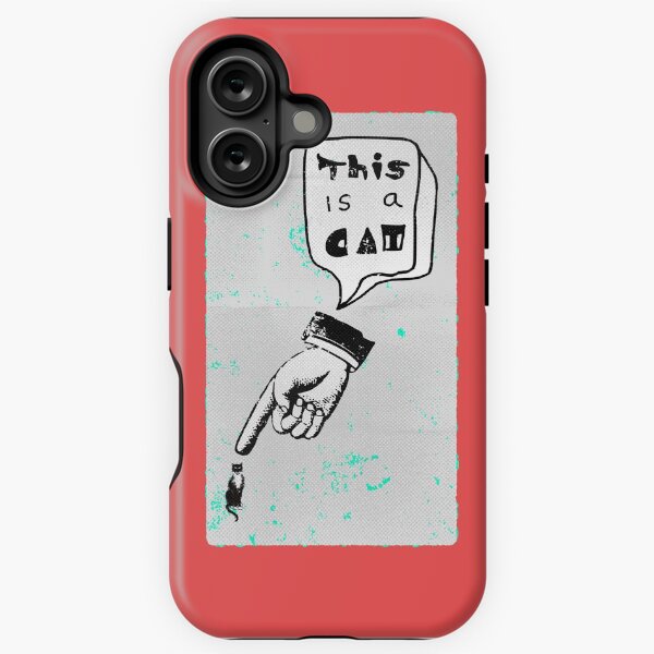 This is a (tiny) Cat iPhone Tough Case
