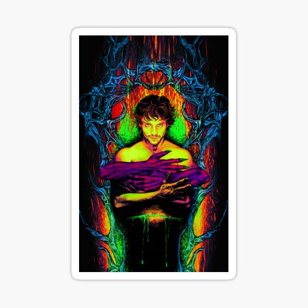 Item preview, HANNIBAL: Becoming (Trippy Blacklight Edition!) designed and sold by nephilaclavipes.