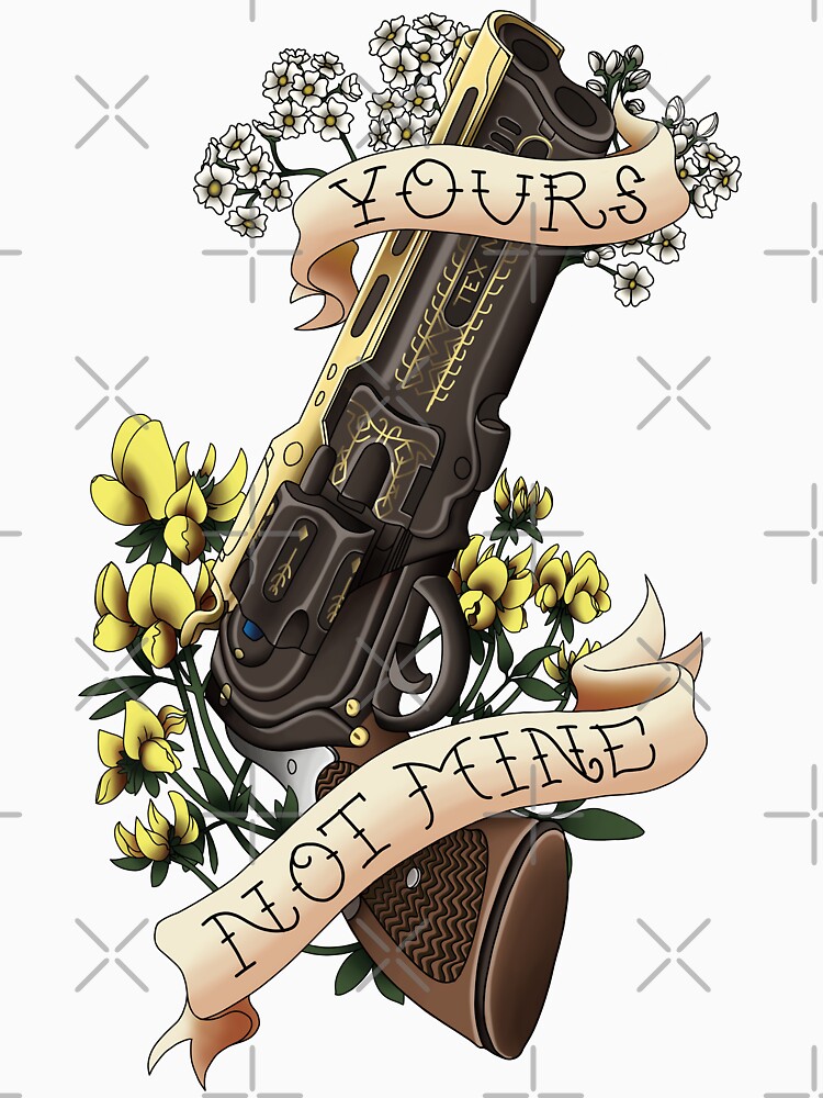 'Yours, Not Mine' Tattoo-Inspired Design by Jocossie