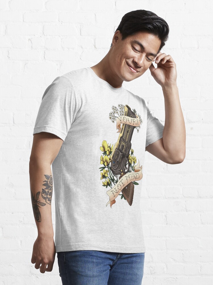 Alternate view of 'Yours, Not Mine' Tattoo-Inspired Design Essential T-Shirt