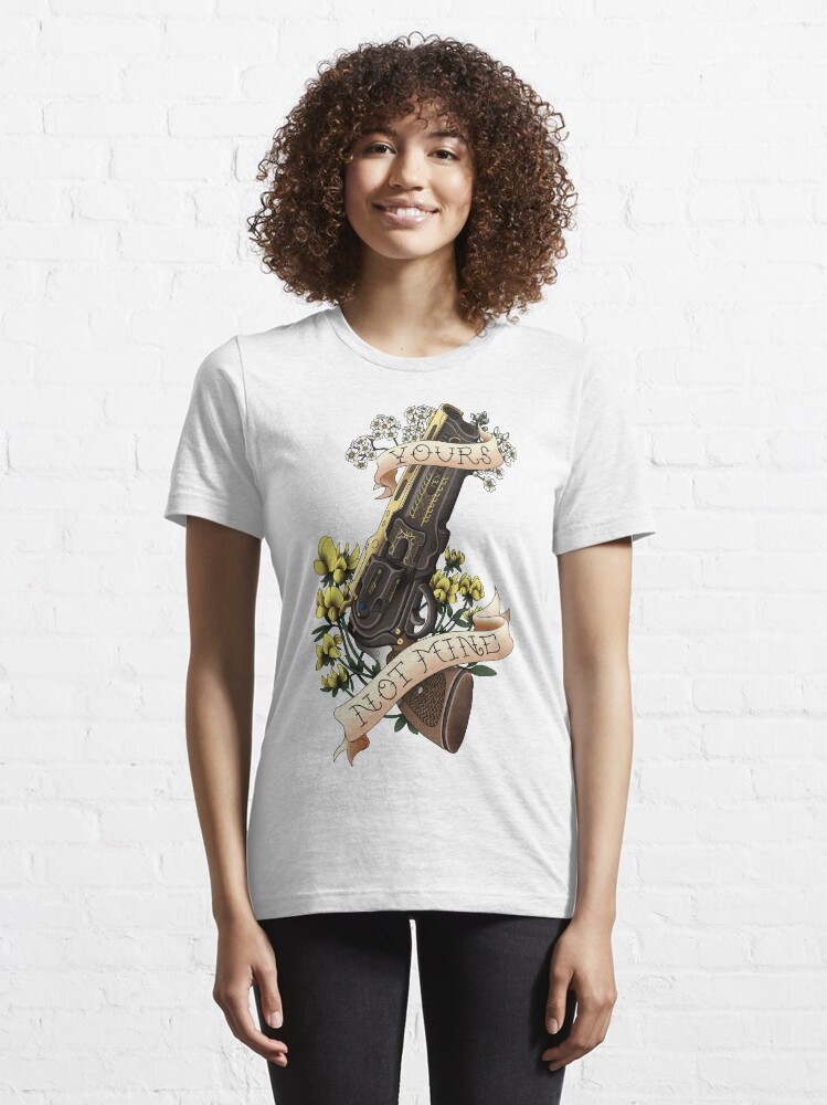 Alternate view of 'Yours, Not Mine' Tattoo-Inspired Design Essential T-Shirt