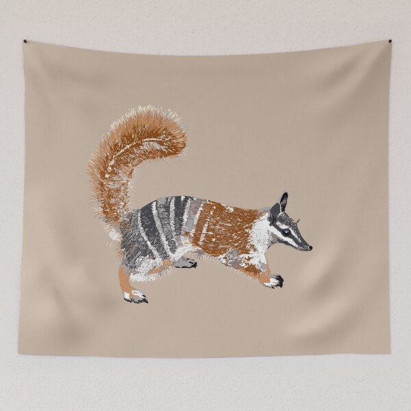 Item preview, Numbat (Myrmecobius fasciatus) on beige designed and sold by ChrissyWild.