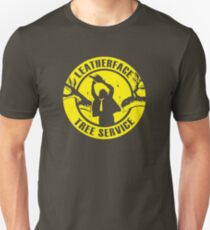 Leatherface Tree Service Unisex T-Shirt