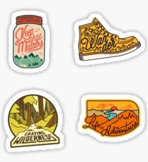 Hiking Pack Sticker