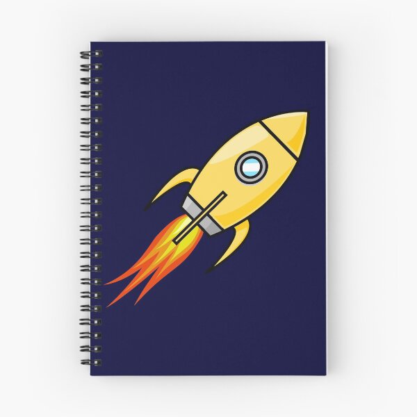 Item preview, Mustard Yellow Spaceship designed and sold by rewstudio.