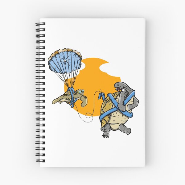 Item preview, Sea turtle and tortoise funny parasailing designed and sold by piedaydesigns.