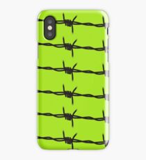 Barbed Wire by Chillee Wilson iPhone Case