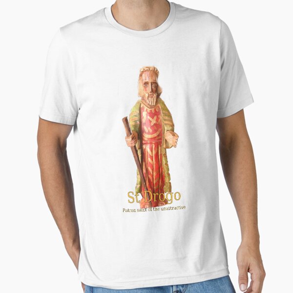 Item preview, St Drogo, the patron saint of the less than attractive. designed and sold by Mike Rowley.