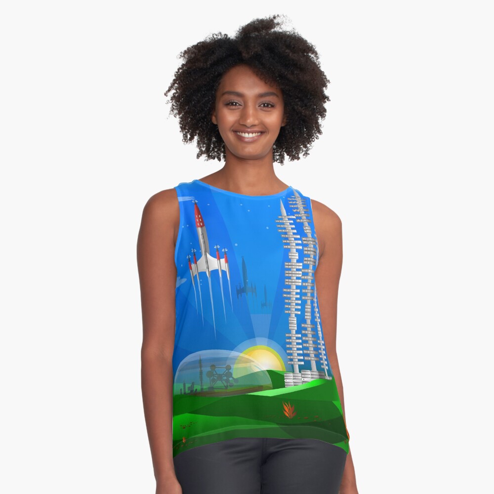 Item preview, Sleeveless Top designed and sold by cdavenport4.