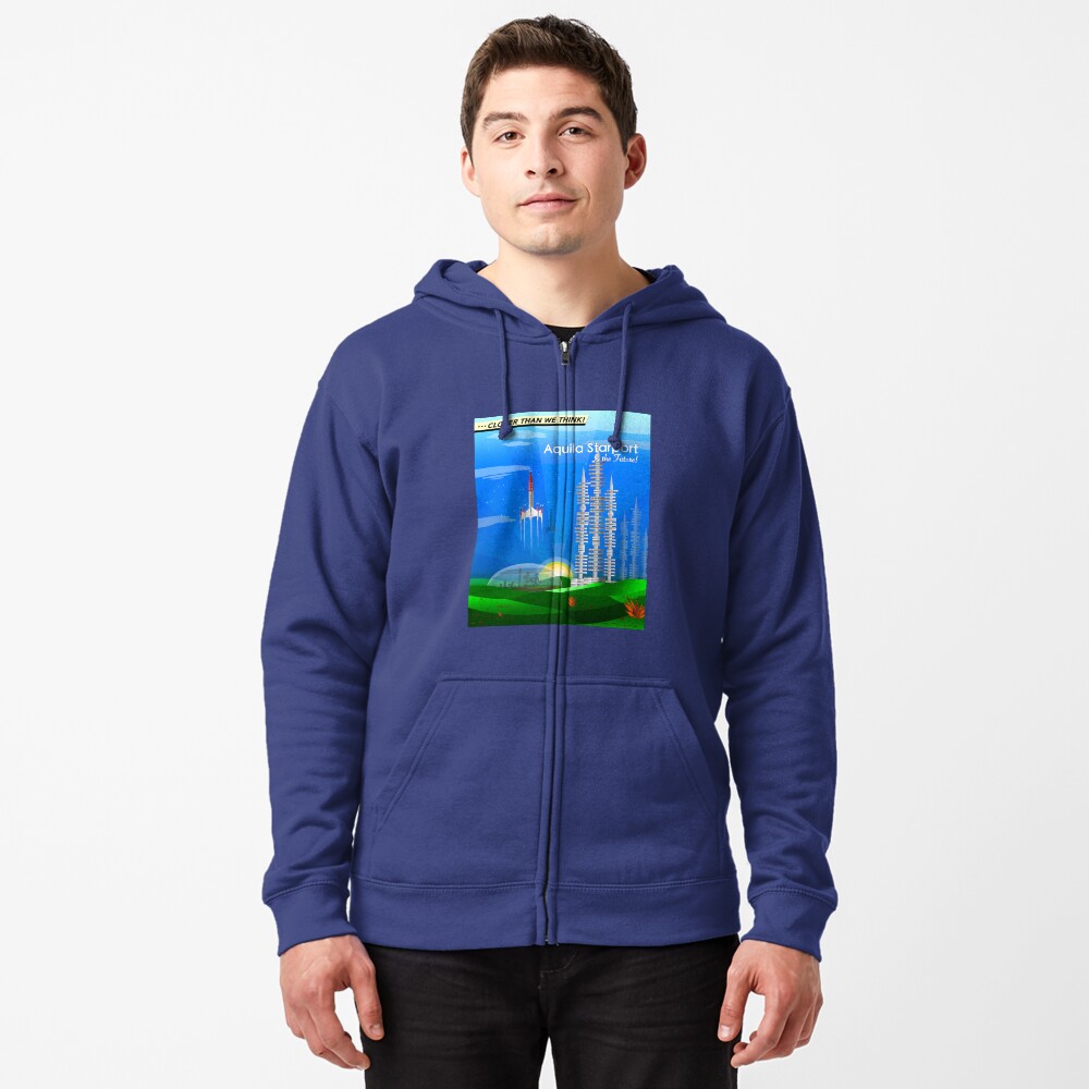 Mars Colony - Terra Formed Zipped Hoodie