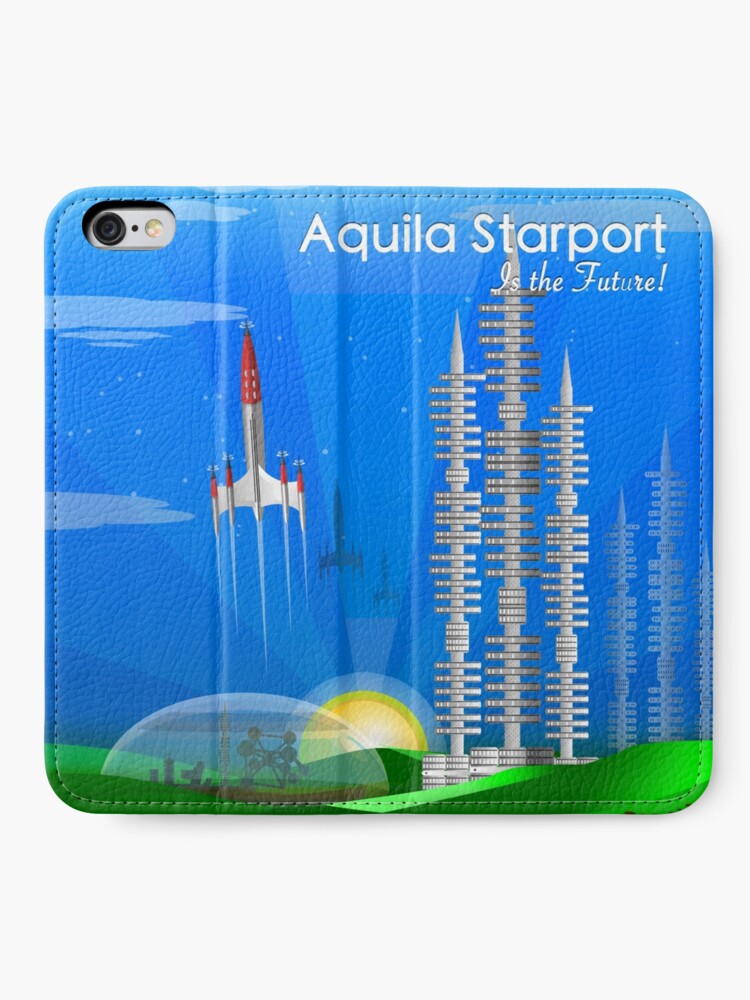 Alternate view of Mars Colony - Terra Formed iPhone Wallet