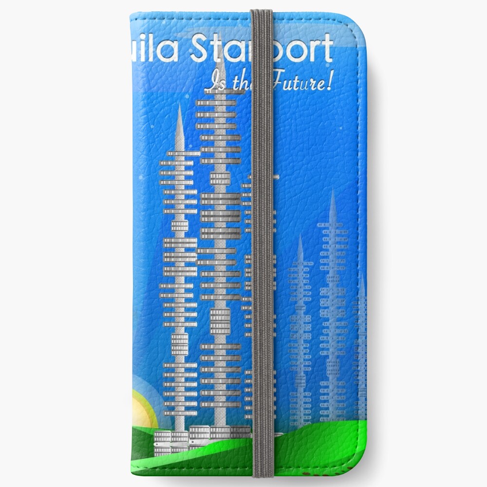 Mars Colony - Terra Formed iPhone Wallet