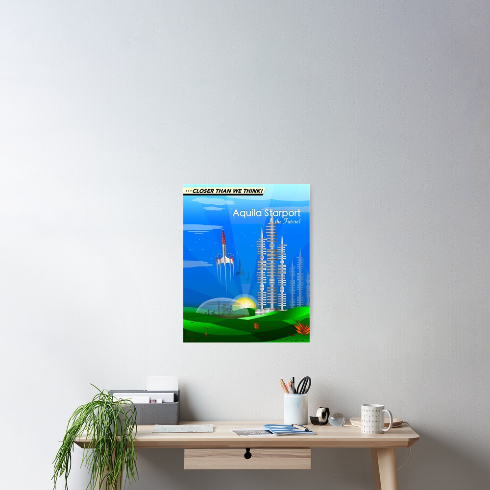 Mars Colony - Terra Formed Poster