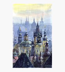 Prague Towers Photographic Print