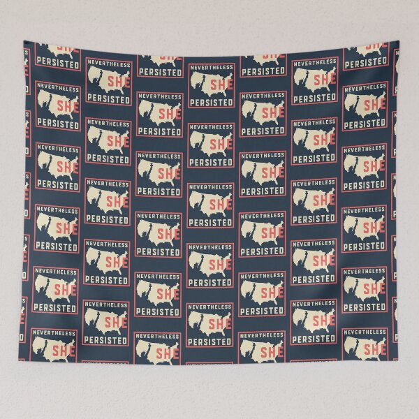 Item preview, Nevertheless She Persisted. Resist with Lady Liberty designed and sold by electrovista.