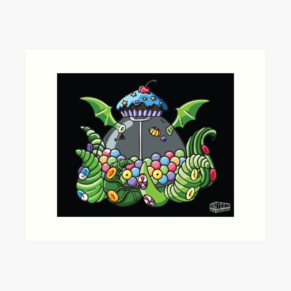Candy Cthulhu (Art Print) Art Print
