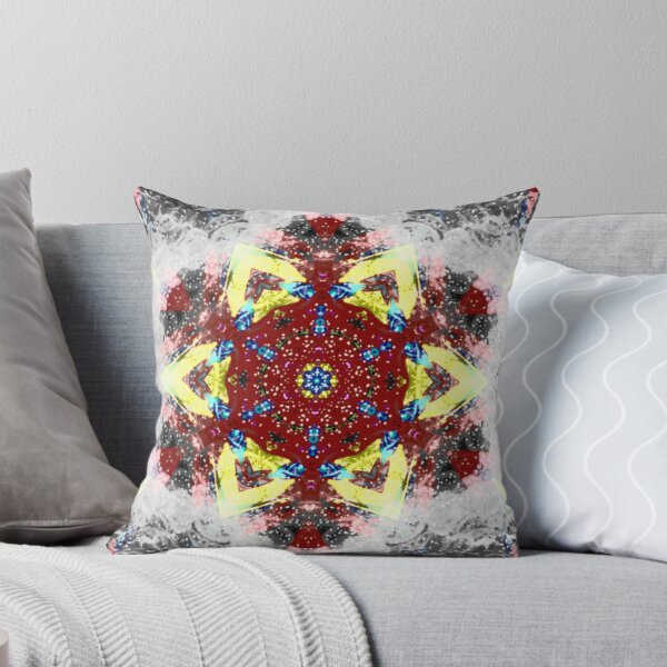 Scarlett Snowflake Throw Pillow