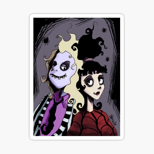 Beej & Lyds - Beetlejuice Sticker