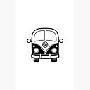 Vw Bus Icon Iphone Case Cover By Rhinobot Redbubble
