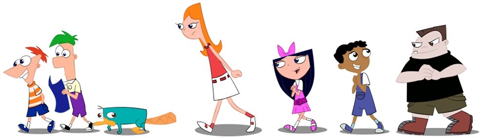 Phineas And Ferb Cast By Leahsanders Redbubble