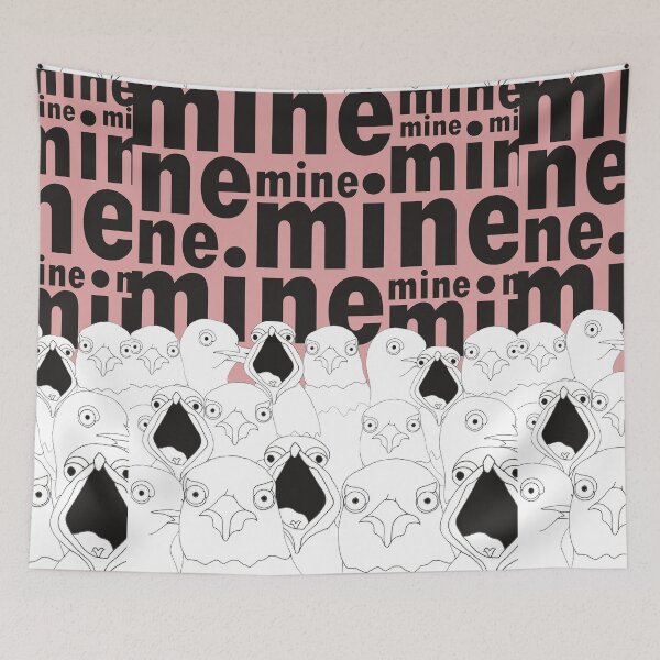 Item preview, Angry Seagulls designed and sold by Flower Magic .
