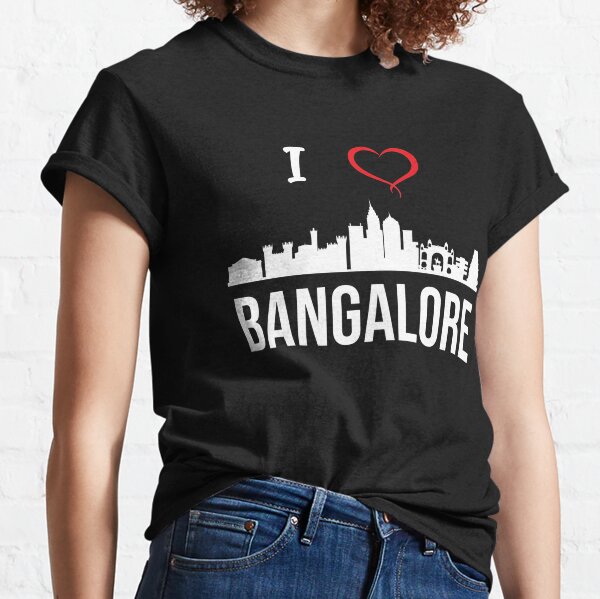 i love bangalore t shirt