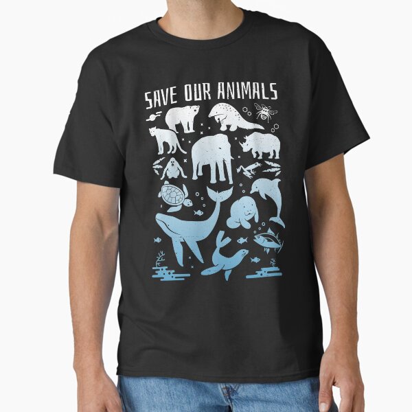 Item preview, Save Our Animals - Endangered Animals of the World designed and sold by Bangtees.