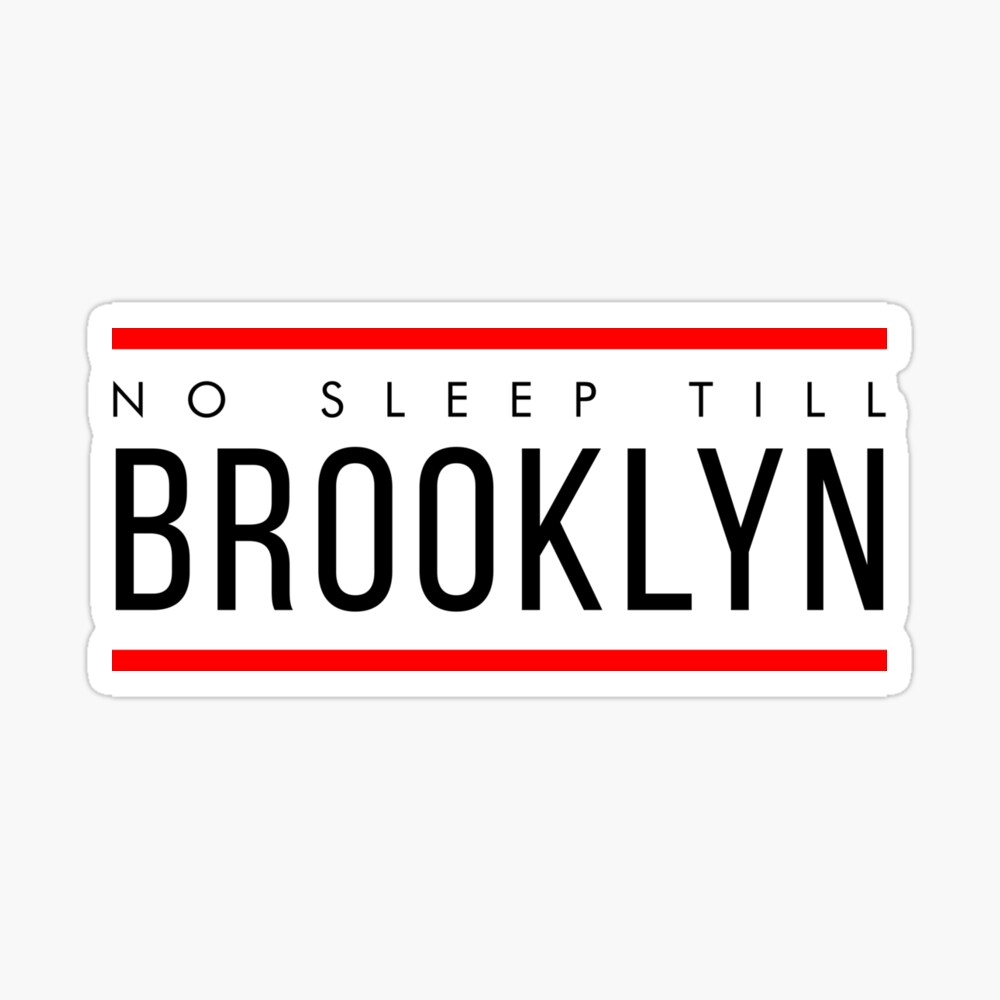 4 No Sleep Till Brooklyn Coasters *NEW* Set of Four 