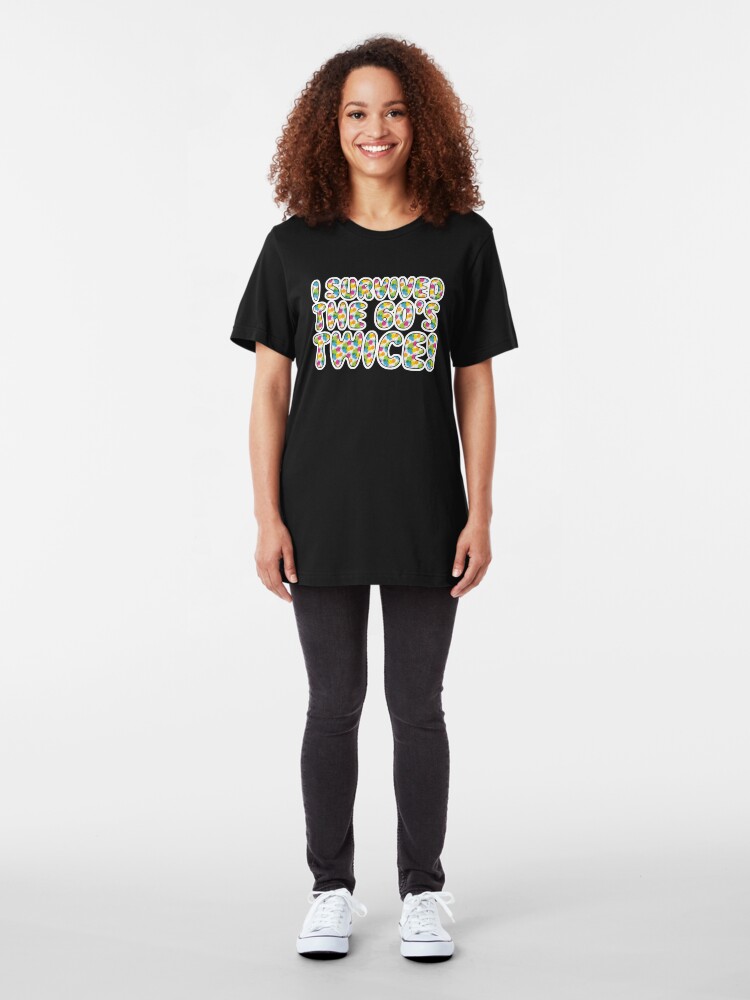 i survived the 60's twice t shirt