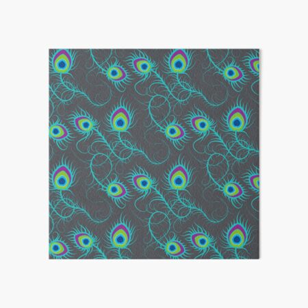 Fancy Peacock Art Board Print