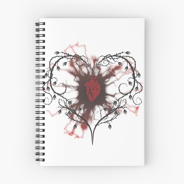 Item preview, Gothic Valentine Heart designed and sold by Drift Woad.