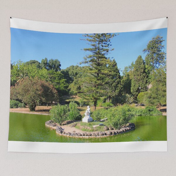 Item preview, Statue in lake, Lisbon, Portugal designed and sold by FranWest.
