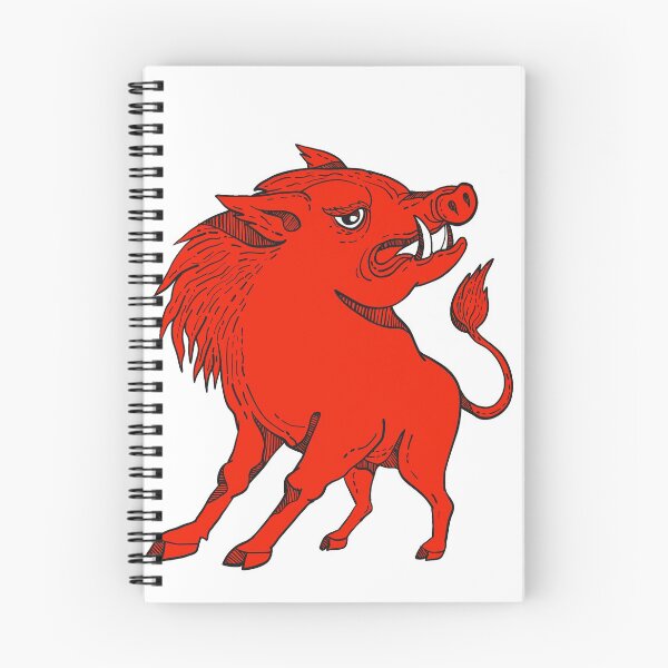Item preview, Red Razorback Doodle Art  designed and sold by patrimonio.