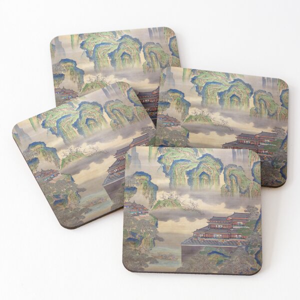Item preview, Palace Landscape (Restored Japanese Artwork) designed and sold by PromoteProgress.