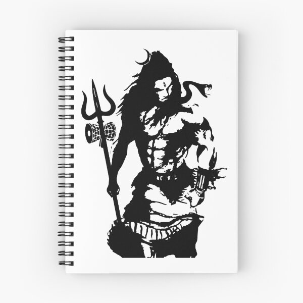 Item preview,  Lord Shiva Art Angry Trishul T-shirt  designed and sold by alltheprints.