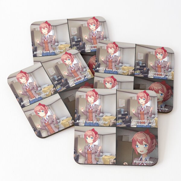 Item preview, Insomnia - Anime- I NEED HELP designed and sold by WittyMillennial.