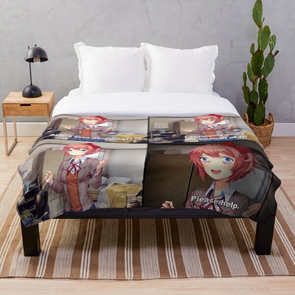 Item preview, Insomnia - Anime- I NEED HELP designed and sold by WittyMillennial.